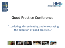 Good Practice Conference