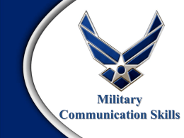 Military Communication Skills 7 Steps to Effective