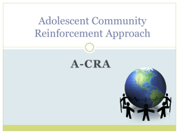ARCA Presentation - Florida Alcohol and Drug Abuse Association