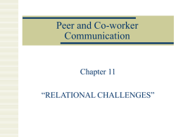 chapter 11: peer and co