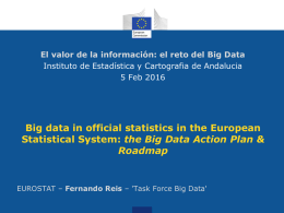 Big Data and Official Statistics