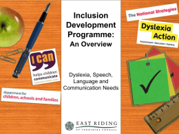 Inclusion Development Plan