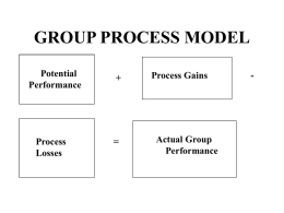 group process model - Information Services and Technology