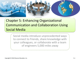 Enhancing Organizational Communication and Collaboration Using