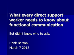 what is communication?