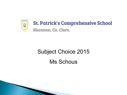 Institutes of Technology - St Patricks Comprehensive