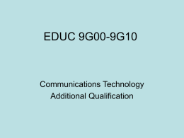 EDUC 9G00-9G10