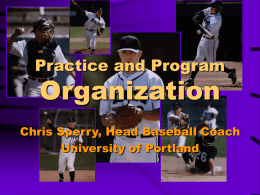 Practice and Program Organization