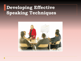Developing-Effective-Speaking-Techniques - Mid