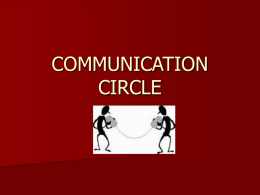 Communication circle