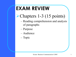 Midterm Exam Review Slides - BBA English Program 463-218