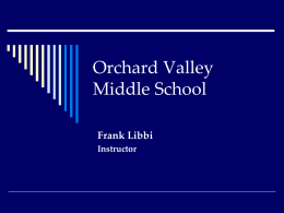 Orchard Valley Middle School