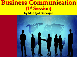 Business comm. – UB