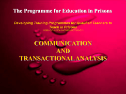 Developing Training Programmes for Qualified Teachers to Teach in