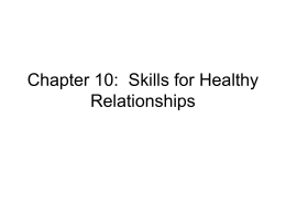 chapter 10 outline