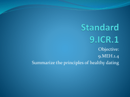 Standard 9.ICR.1