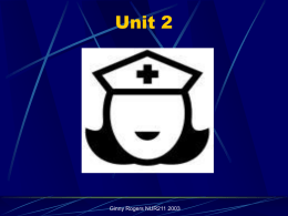 Unit 2 - Oakton Community College