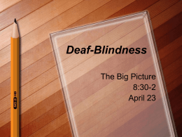 Deaf-Blindness - Family Leadership