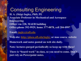 Consulting Engineering