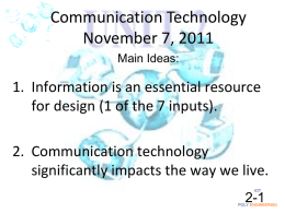 2-1 Intro to Communication 1