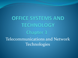Telecommunications - Amazon Web Services
