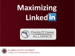 LinkedIn - Florida State University