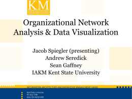 Organizational Network Analysis - kmatksu