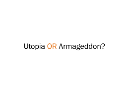 Utopia or Armageddon? - Public Relations Institute of Australia