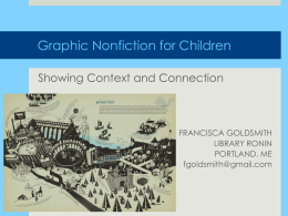 Graphic Nonfiction for Children