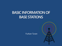Basic Information of Base Stations