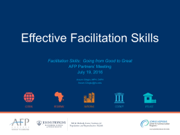 Effective Facilitation Skills: Going from Good to Great by Arzum Ciloglu