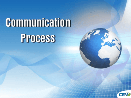 Communication Process