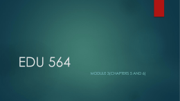 EDU 564-module 3x