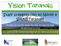 North Taranaki Kindergarten Governing Board