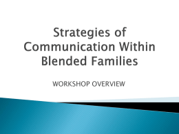 Teaching Effective Strategies of Communication Among Blended