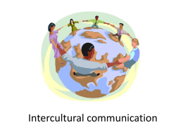 Intercultural communication – cross cultural communication