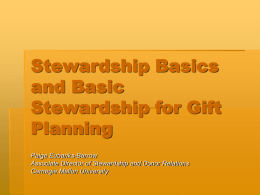 handout - National Capital Gift Planning Council