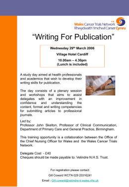 Writing-For-Publication-(JK)-29-Mar-2006