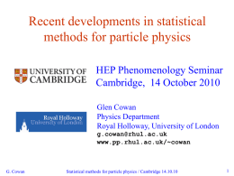 Title of slide - Royal Holloway, University of London