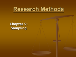 Research Methods - Albright College