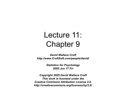 Lecture 4: Web Chapter 1