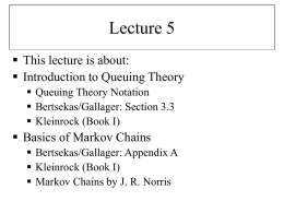 Lecture 5 - Richard Clegg