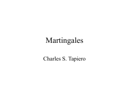 IIa Martingale Math - Efficient Market Hypothesis