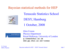 Title of slide - Royal Holloway, University of London