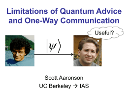 Limitations of Quantum Advice and One