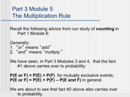 PowerPoint Presentation - Unit 1 Module 1 Sets, elements