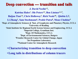 Transition to strong convection