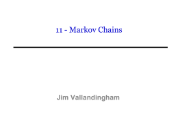 11 - Markov Chains
