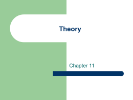 Eiben Chapter11 Theoretical Foundation of EC