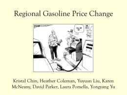 Regional Gas Price Change Over Time